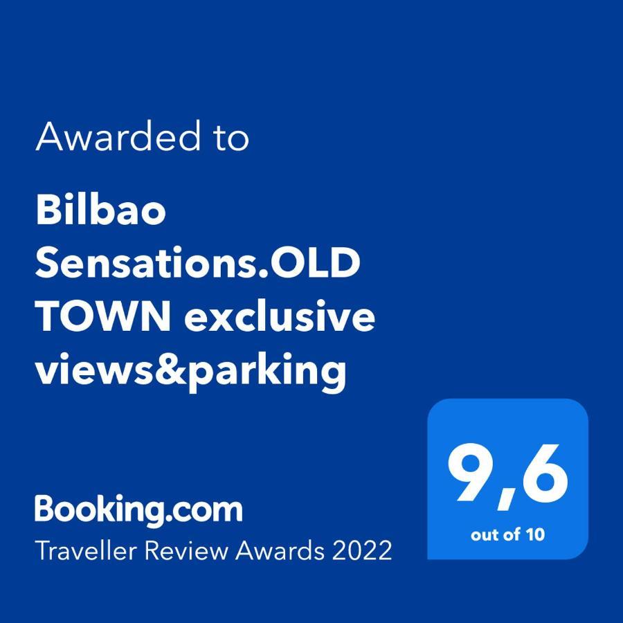Bilbao Sensations.Old Town Exclusive Views&Parking Bilbau Exterior foto